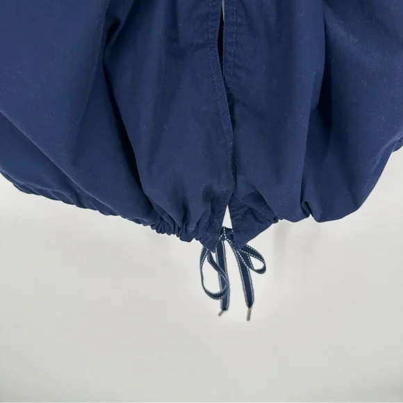 Faded Glory Anorak Jacket Womens 1X 16W Navy Blue Full Zip Casual Mid Length - Picture 3 of 9